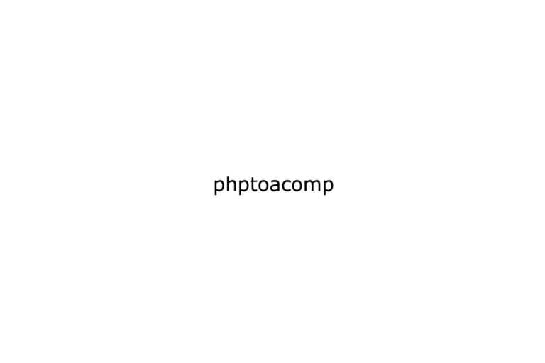 phptoacomp