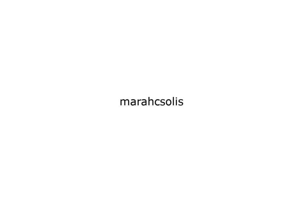 Marahcsolis