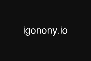 igonony.io