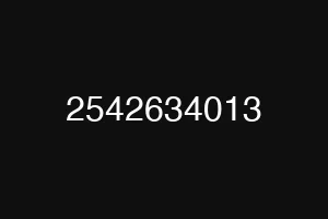2542634013