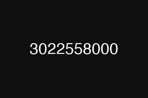3022558000