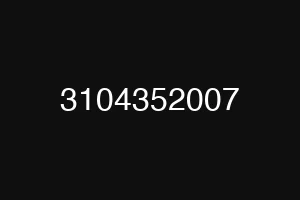 3104352007