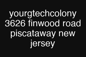 yourgtechcolony 3626 finwood road piscataway new jersey